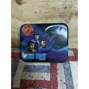 1999 Star Trek Special Edition Uno Card Game Mattel with Tin complete